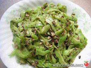 干煸苦瓜