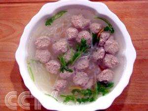 陈皮萝卜煮肉圆