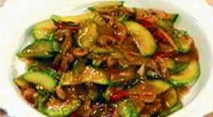 酱炒西葫芦