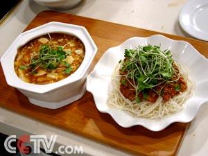 麻酱热拌面