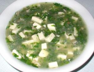 荠菜豆腐羹