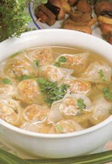 素馄饨汤