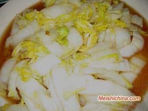 糖醋白菜