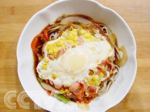 煎蛋捞面