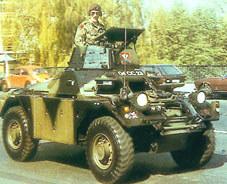 英国费列特轮式侦察车