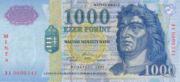 匈牙利福林1998年版1000面值——正面