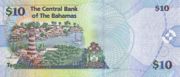 巴哈马元2005年版10 Dollars面值——反面