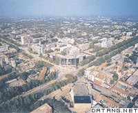 安阳市鸟瞰