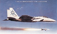F-15“鹰”式重型制空战斗机发射空空导弹