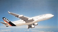 空中客车工业公司制造的A340飞机