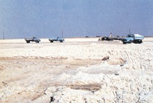 中国青海省的一座盐湖