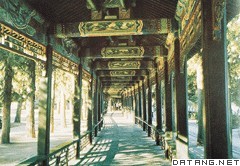 中国北京颐和园长廊