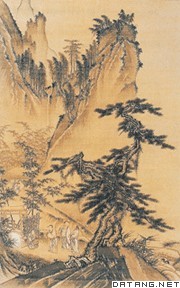 《三顾茅庐图》(取材《三国演义》)明·佚名