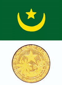 毛里塔尼亚国旗  国徽