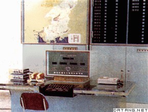 水文测报自动化系统中心控制室