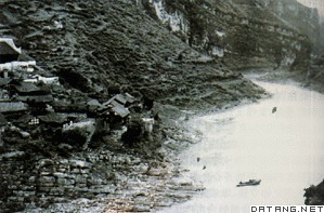 四渡赤水河的二郎滩渡口