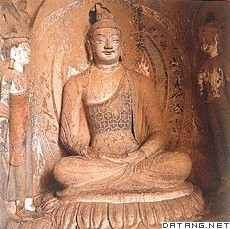 169窟一佛二菩萨像（西秦）