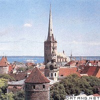 塔林旧城市容