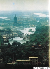 扬州文峰塔远眺