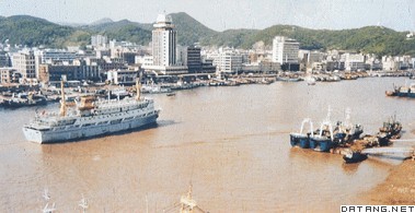 舟山市沈家门渔港