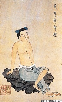 足少阴肾经穴图