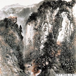 石鲁《南泥湾途中》