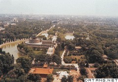 邯郸市区鸟瞰