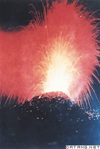 火山爆发